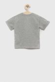 Дитяча футболка United Colors of Benetton колір сірий з аплікацією (3286455)