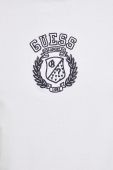 Футболка Guess чоловічий колір білий з аплікацією (2887848)