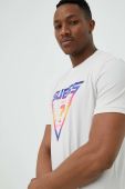 Футболка Guess чоловічий колір сірий з принтом (2957867)