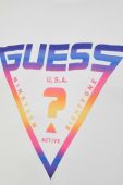Футболка Guess чоловічий колір сірий з принтом (2957867)