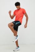 Бігова футболка adidas Performance Designed 4 Running колір червоний однотонна