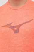 Бігова футболка Mizuno Core RB колір помаранчевий з принтом