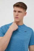 Тренувальна футболка Reebok колір бірюзовий меланж