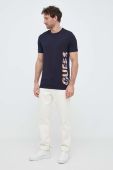 Футболка Guess чоловічий колір синій з принтом (3154602)