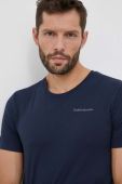 Футболка Peak Performance чоловічий колір синій однотонний