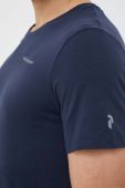 Футболка Peak Performance чоловічий колір синій однотонний