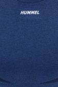 Тренувальна футболка Hummel Mike колір синій з принтом