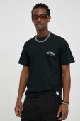Бавовняна футболка Mercer Amsterdam колір чорний з принтом (3005255)