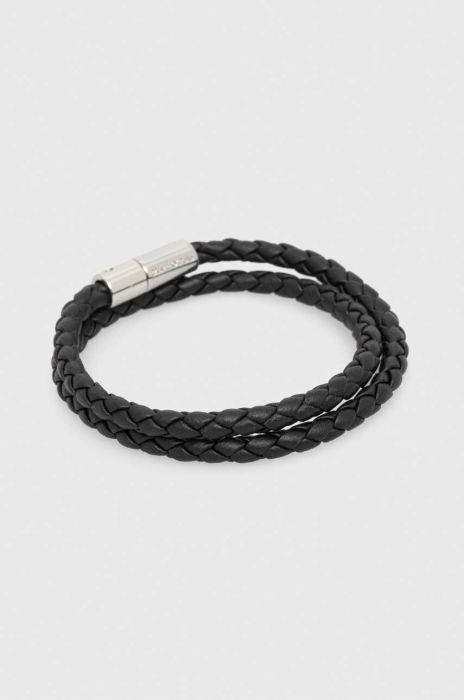 Шкіряний браслет Marc O'Polo жіноча колір чорний (3684124)