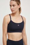 Спортивний бюстгальтер Tommy Hilfiger колір синій однотонний (3689335)