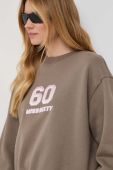 Бавовняна кофта Miss Sixty жіноча колір коричневий з аплікацією