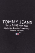 Бавовняна кофта Tommy Jeans чоловіча колір чорний з принтом (3693522)