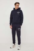 Кофта Tommy Hilfiger чоловіча колір синій з капюшоном з принтом (3693574)