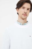 Лонгслів Tommy Hilfiger чоловічий колір білий однотонний (3681727)