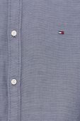 Бавовняна сорочка Tommy Hilfiger чоловіча колір синій slim комір button-down (3681754)