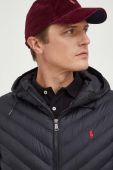 Куртка Polo Ralph Lauren чоловіча колір чорний перехідна (3691683)