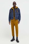 Джинсова куртка G-Star Raw чоловіча колір синій перехідна