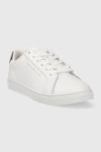 Шкіряні кросівки Tommy Hilfiger ESSENTIAL CUPSOLE SNEAKER колір білий FW0FW07687