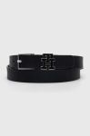 Шкіряний ремінь Tommy Hilfiger жіночий колір чорний (3684451)