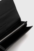 Шкіряний гаманець Marc O'Polo жіночий колір чорний (3689411)