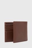 Шкіряний гаманець Tommy Hilfiger чоловічий колір коричневий (3691843)