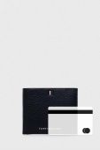 Шкіряний гаманець Tommy Hilfiger чоловічий колір синій (3691845)