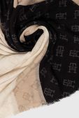 Шарф Tommy Hilfiger жіночий колір бежевий візерунок (3684770)