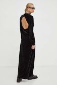 Сукня Gestuz колір чорний maxi облягаюча