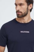 Футболка Tommy Hilfiger чоловічий колір синій з аплікацією