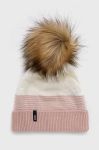 Шапка Answear Lab колір рожевий з тонкого трикотажу