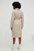Куртка Answear Lab жіноча колір бежевий перехідна (2572868)