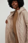Куртка Answear Lab жіноча колір бежевий перехідна (2572954)