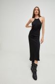 Сукня Answear Lab колір чорний maxi розкльошена (2594739)