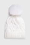 Шапка Answear Lab колір білий з товстого трикотажу (3619533)
