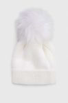 Шапка Answear Lab колір білий з товстого трикотажу (3619541)