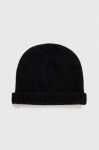 Шерстяна шапка і шарф Answear Lab колір чорний