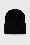 Шапка з вовною Answear Lab колір чорний