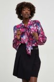 Блузка Answear Lab жіноча колір рожевий візерунок