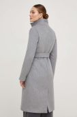 Вовняне пальто Answear Lab колір сірий перехідний (3502006)