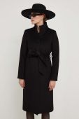 Вовняне пальто Answear Lab колір чорний перехідний (3502012)