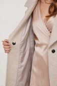 Вовняне пальто Answear Lab колір бежевий перехідний (3520904)
