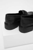 Шкіряні мокасини Answear Lab жіночі колір чорний на платформі (3679760)