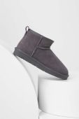 Замшеві чоботи Answear Lab колір сірий (3505091)