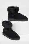 Замшеві чоботи Answear Lab колір чорний (3525027)