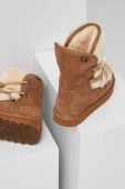 Замшеві чоботи Answear Lab колір бежевий (3529990)