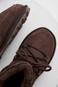 Замшеві чоботи Answear Lab колір коричневий (3530008)