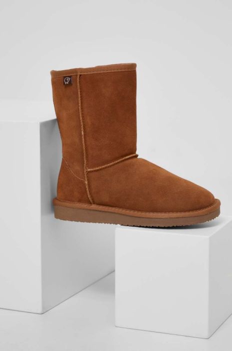 Замшеві чоботи Answear Lab колір коричневий (3530051)