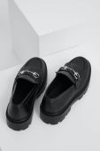 Мокасини Answear Lab жіночі колір чорний на платформі (3444207)