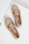 Мокасини Answear Lab жіночі колір бежевий на платформі (3603711)