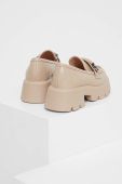 Мокасини Answear Lab жіночі колір бежевий на платформі (3603711)